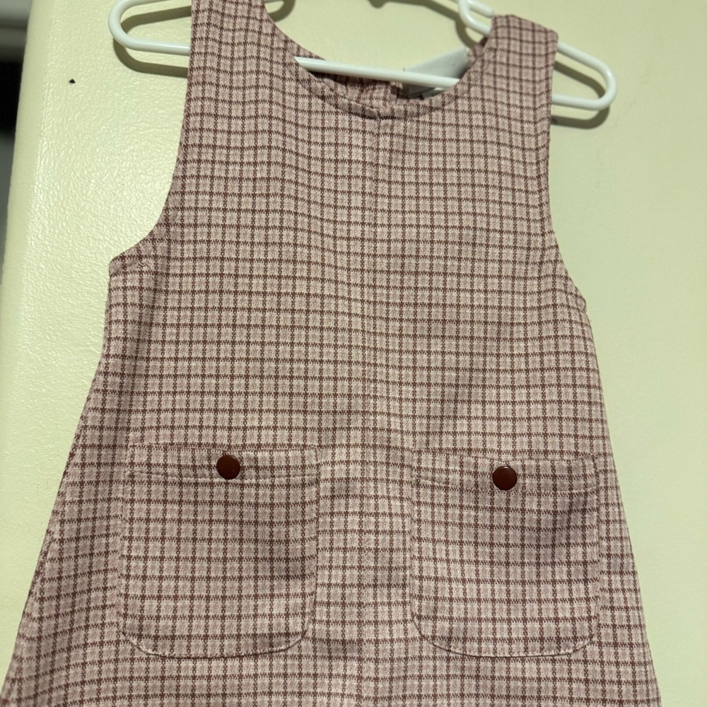 Nicole Miller Pink Plaid Dress